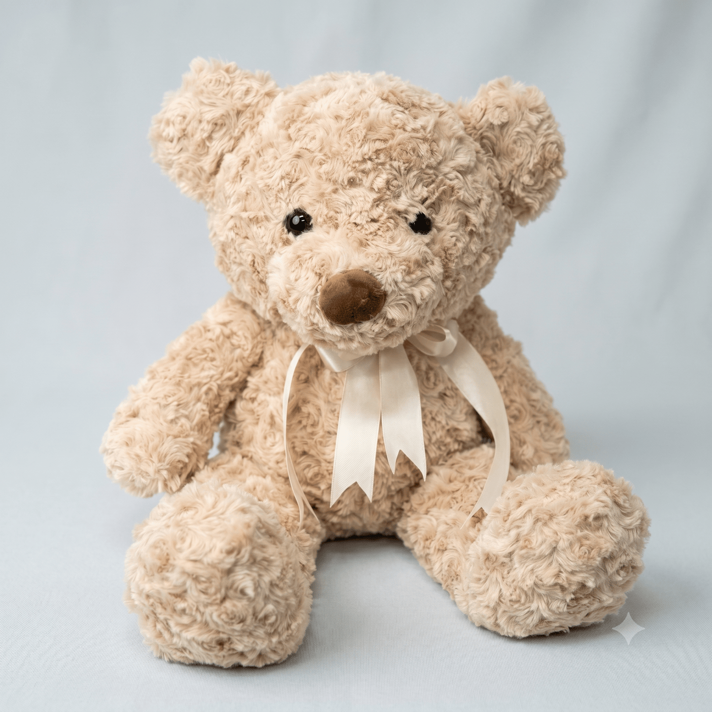 Beige Mini Teddy Bear - Plush Toy - Magic World Flowers