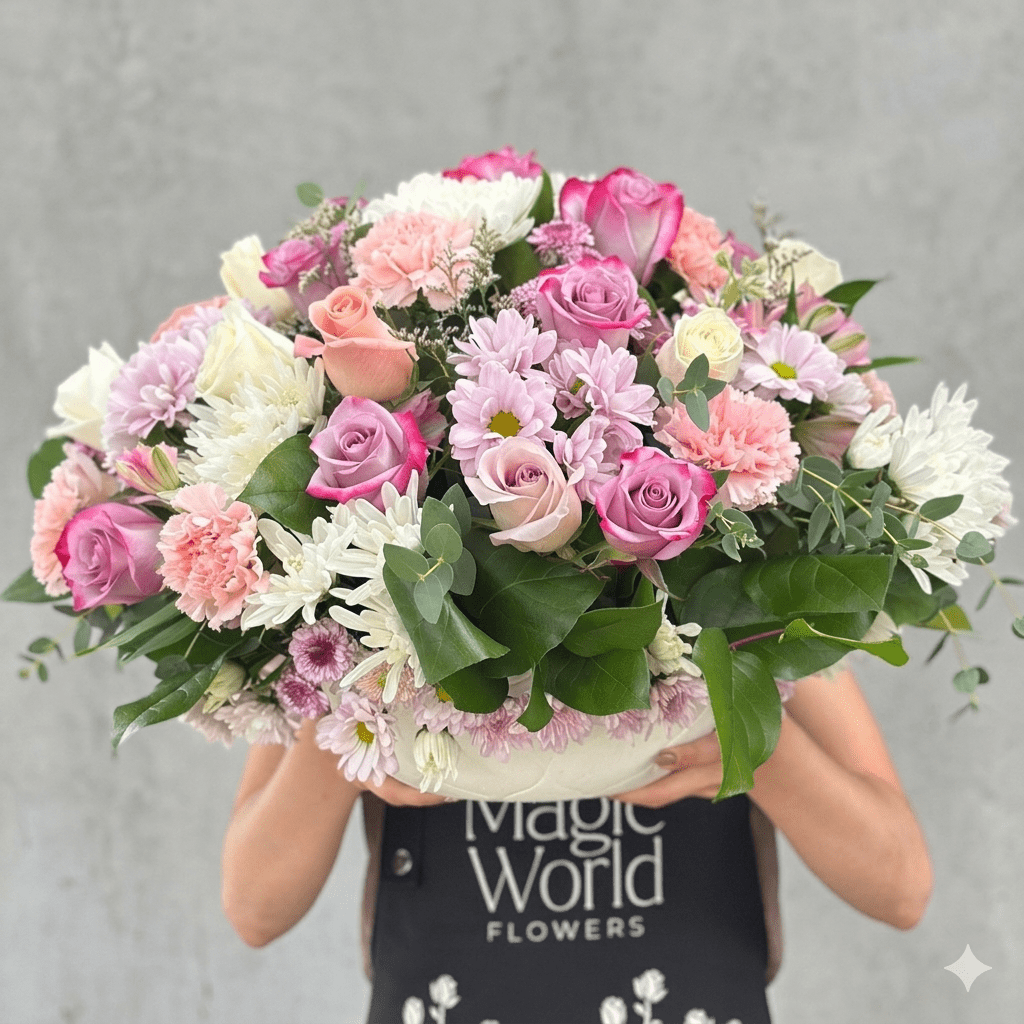 Ceramic Centerpiece - Vases - Magic World Flowers