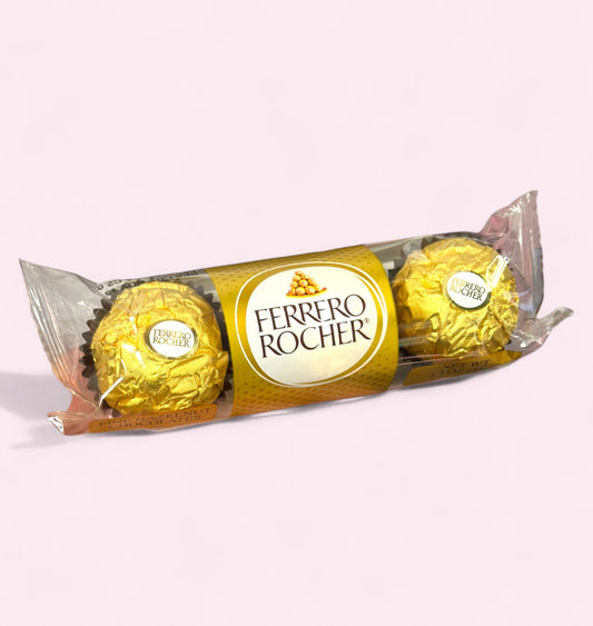 Ferrero Rocher Trio Pack – Hazelnut Chocolates - Magic World Flowers
