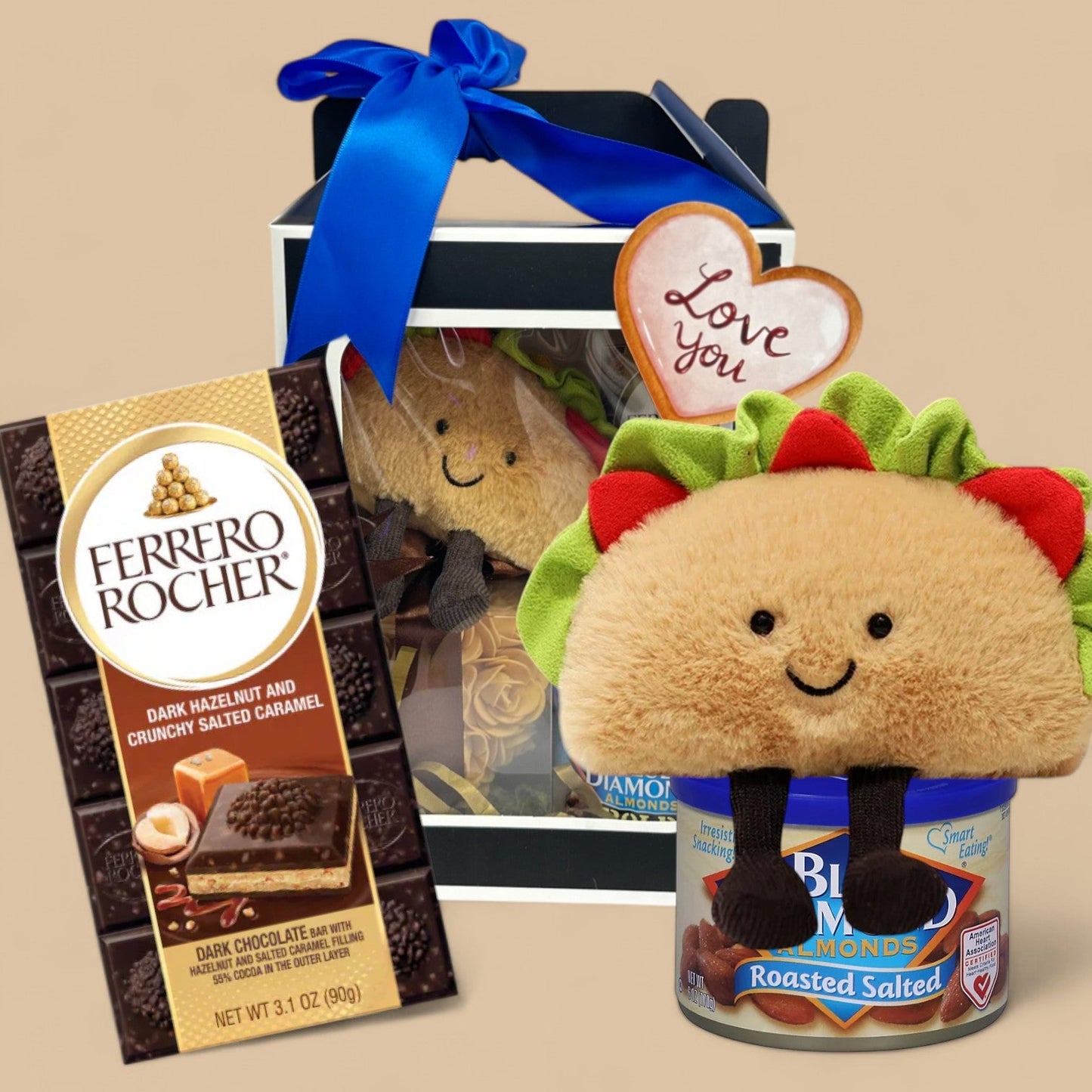 Gift Box for Him - Plush Toy - Magic World Flowers