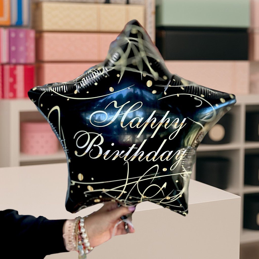 Happy Birthday Star Balloon Bouquet - Magic World Flowers