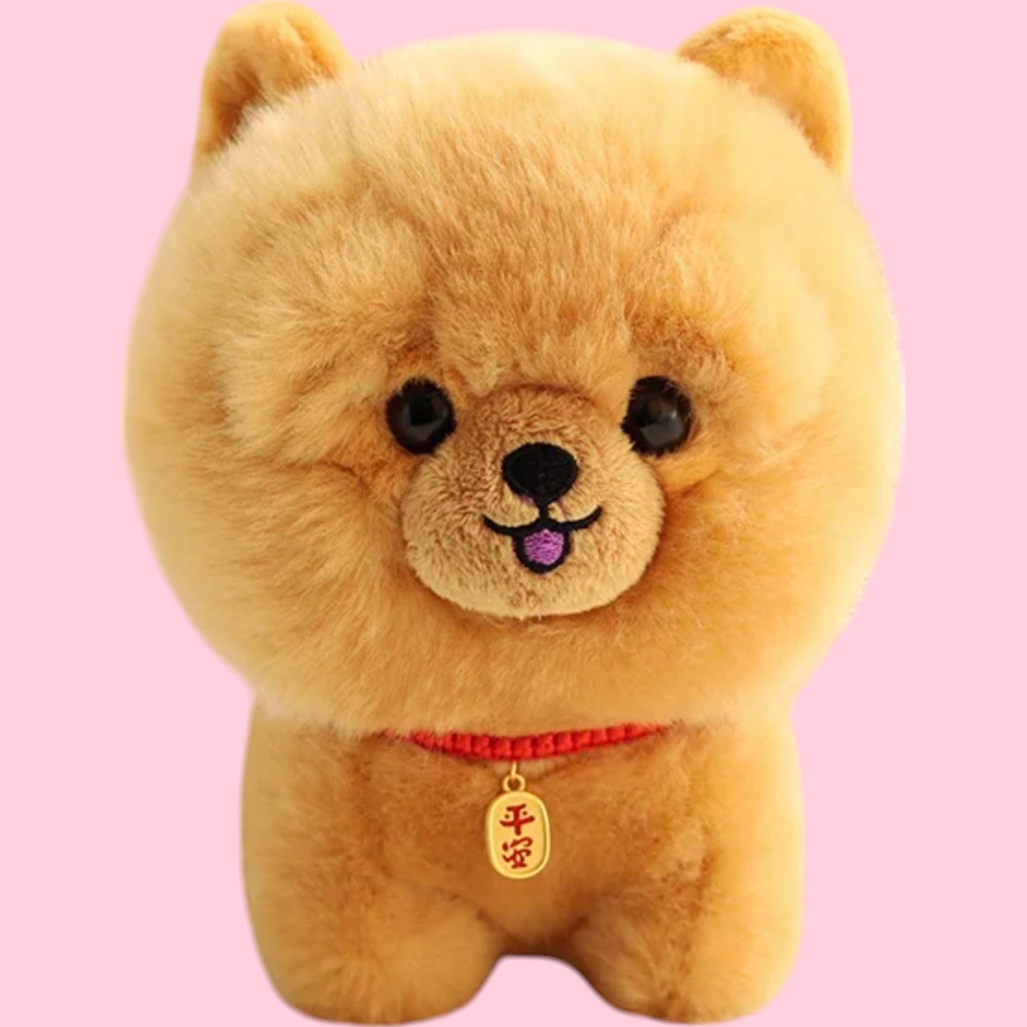 Happy Chow Chow - Plush Toy - Magic World Flowers