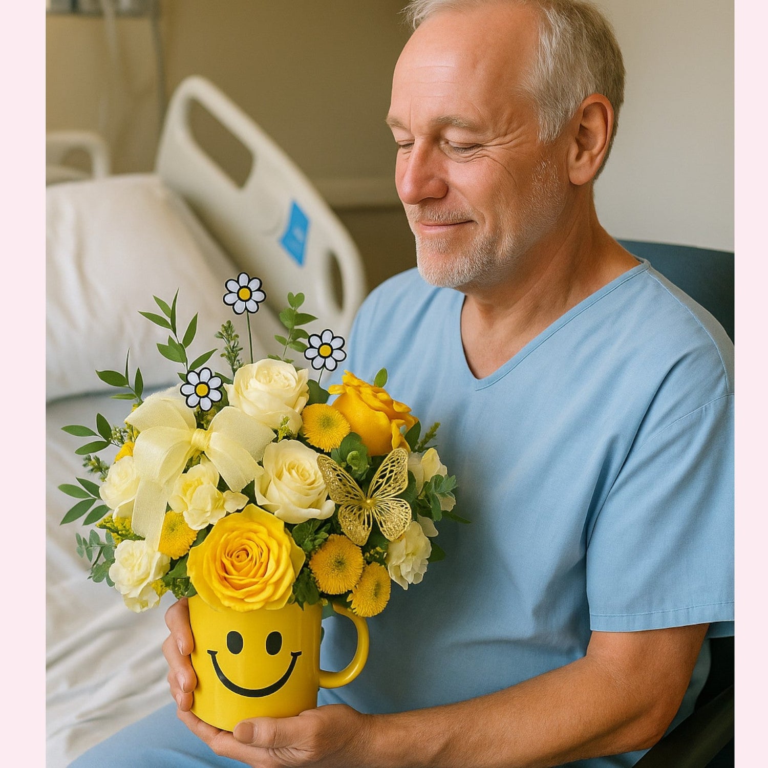 Happy Face Mug – Vases - Magic World Flowers