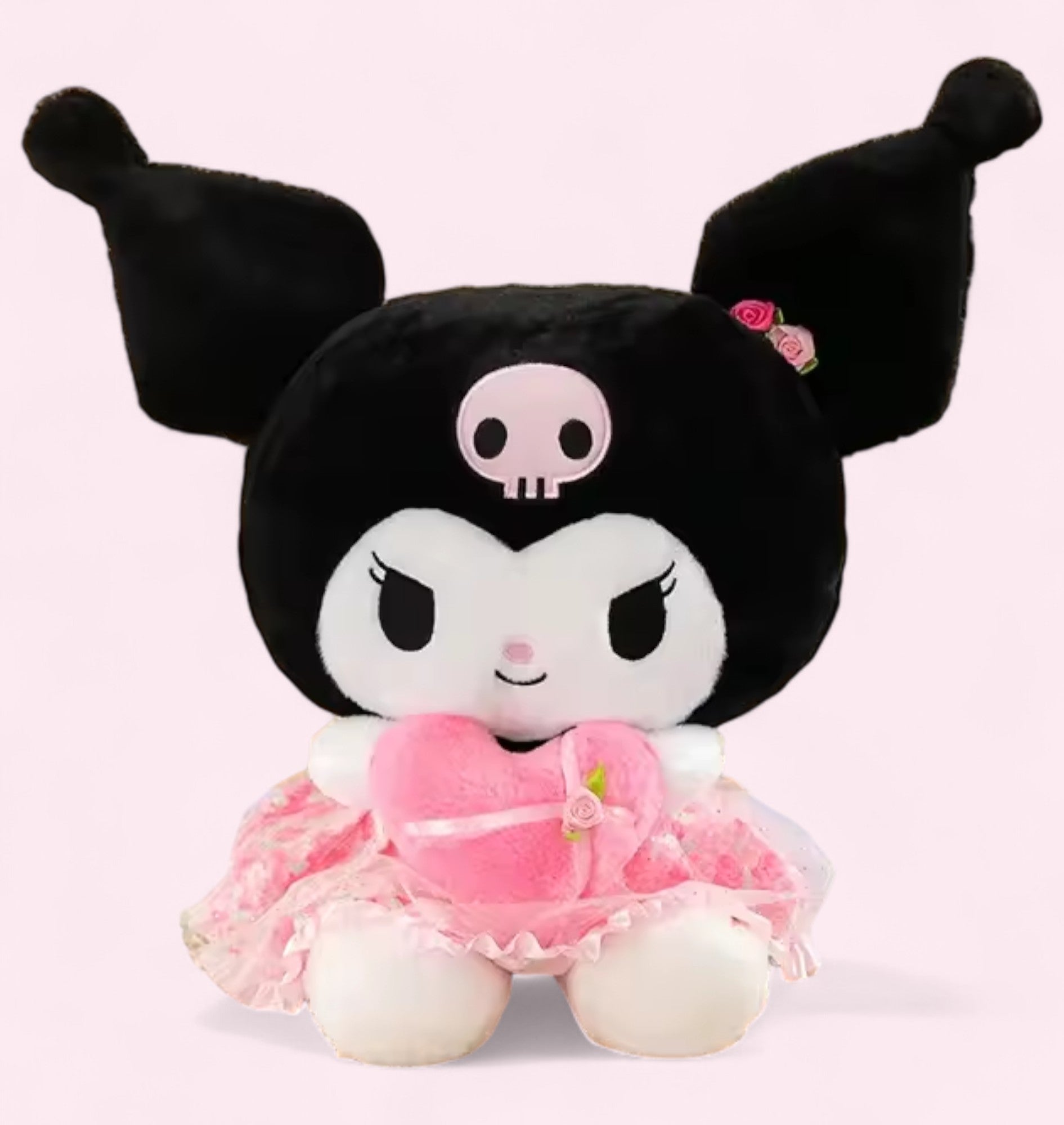 Kuromi Heart Dress - Plush Toy - Magic World Flowers