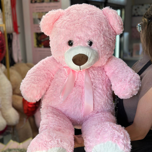 Light Pink Teddy Bear - Medium - Magic World Flowers
