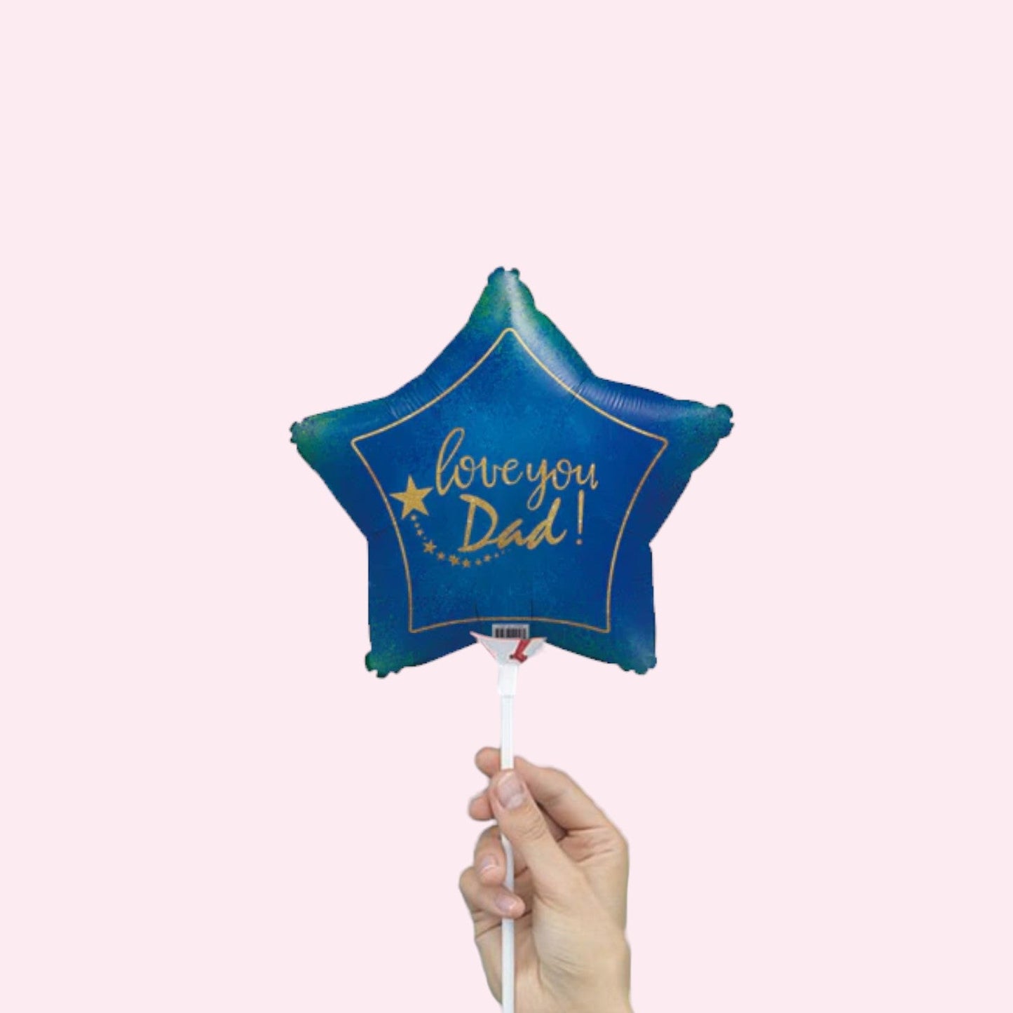 Love You Dad (Star) – 9” Foil Balloon - Magic World Flowers