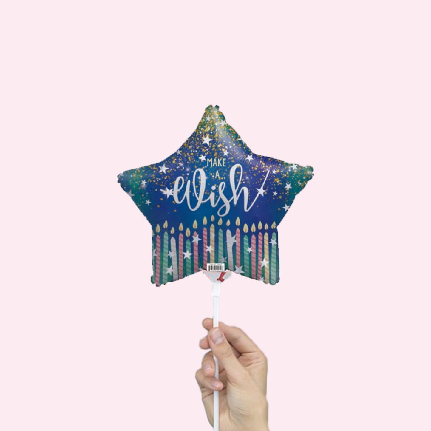 Make a Wish (Star) – 9” Foil Balloon - Magic World Flowers