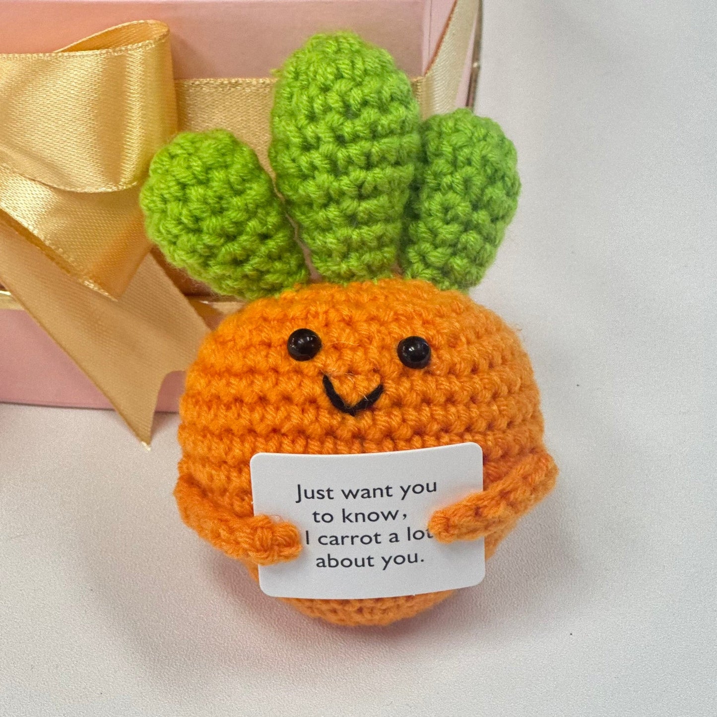 Mini Positive Carrot - Graduation, Get well, Love, Birthday Gift - Magic World Flowers