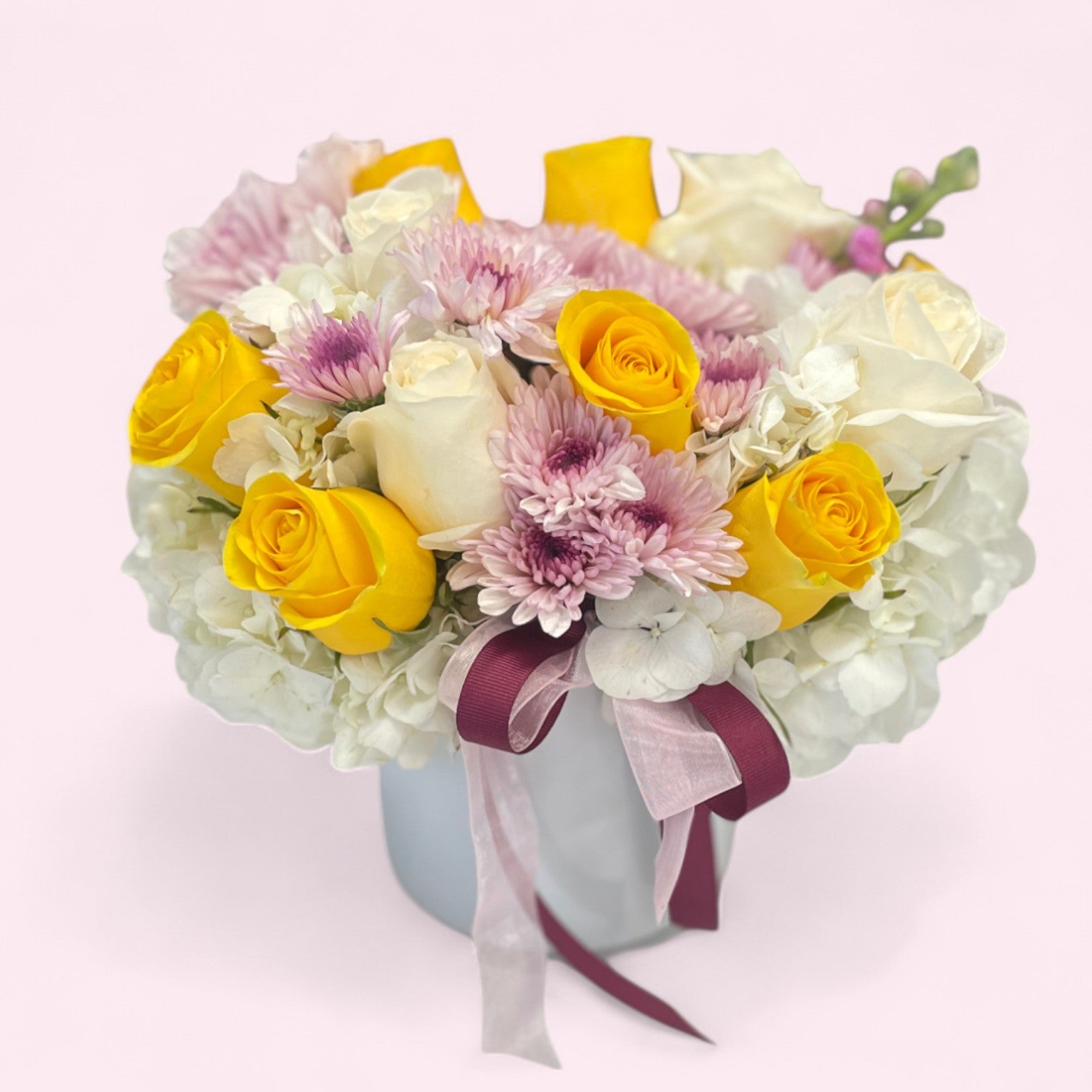 Mini White Cylinder — Vases - Magic World Flowers