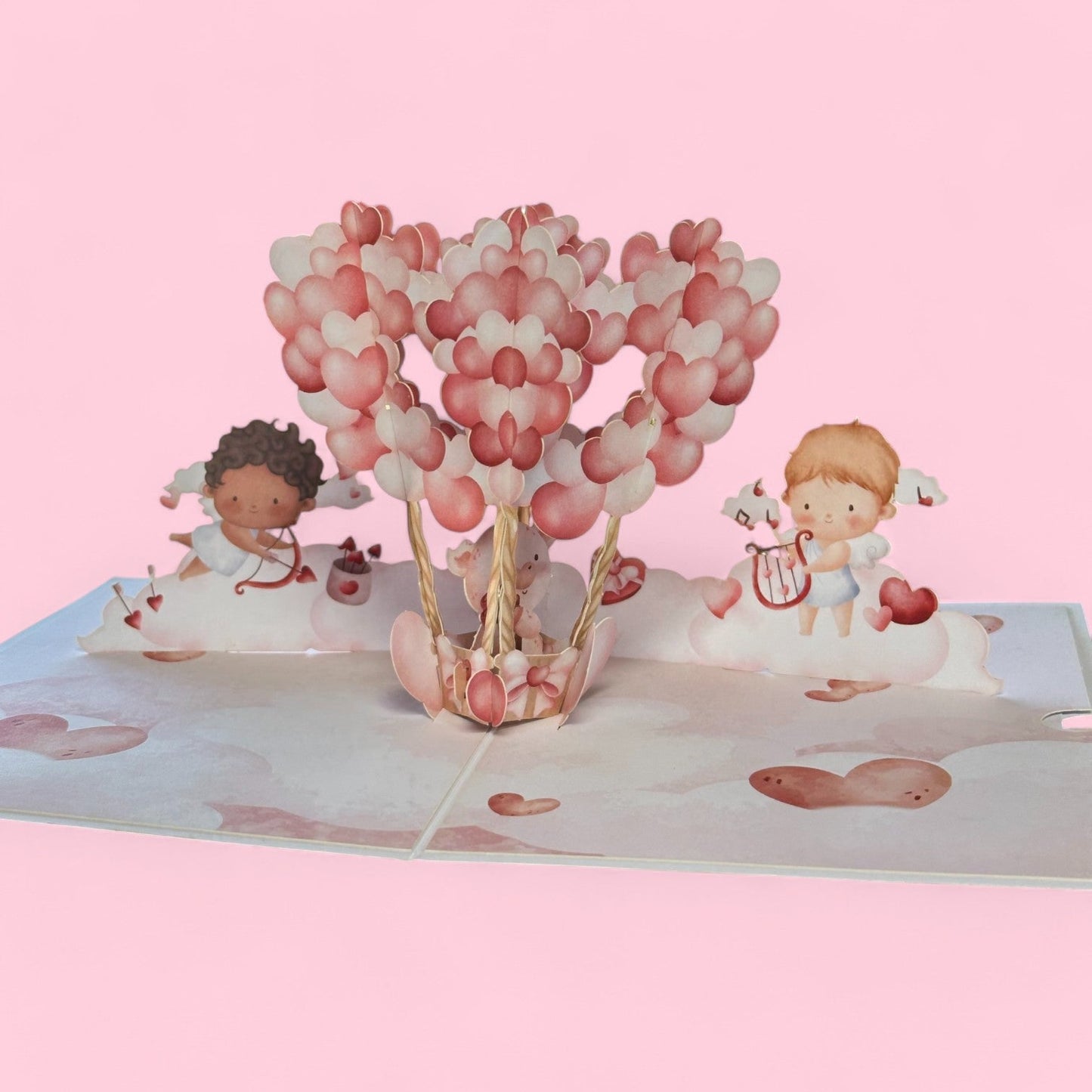 Pop Up Card - Cupid - Magic World Flowers