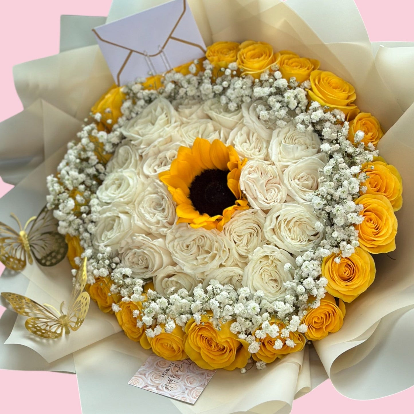 Ramo Buchon - Sunshine bouquet - Best Seller - Magic World Flowers