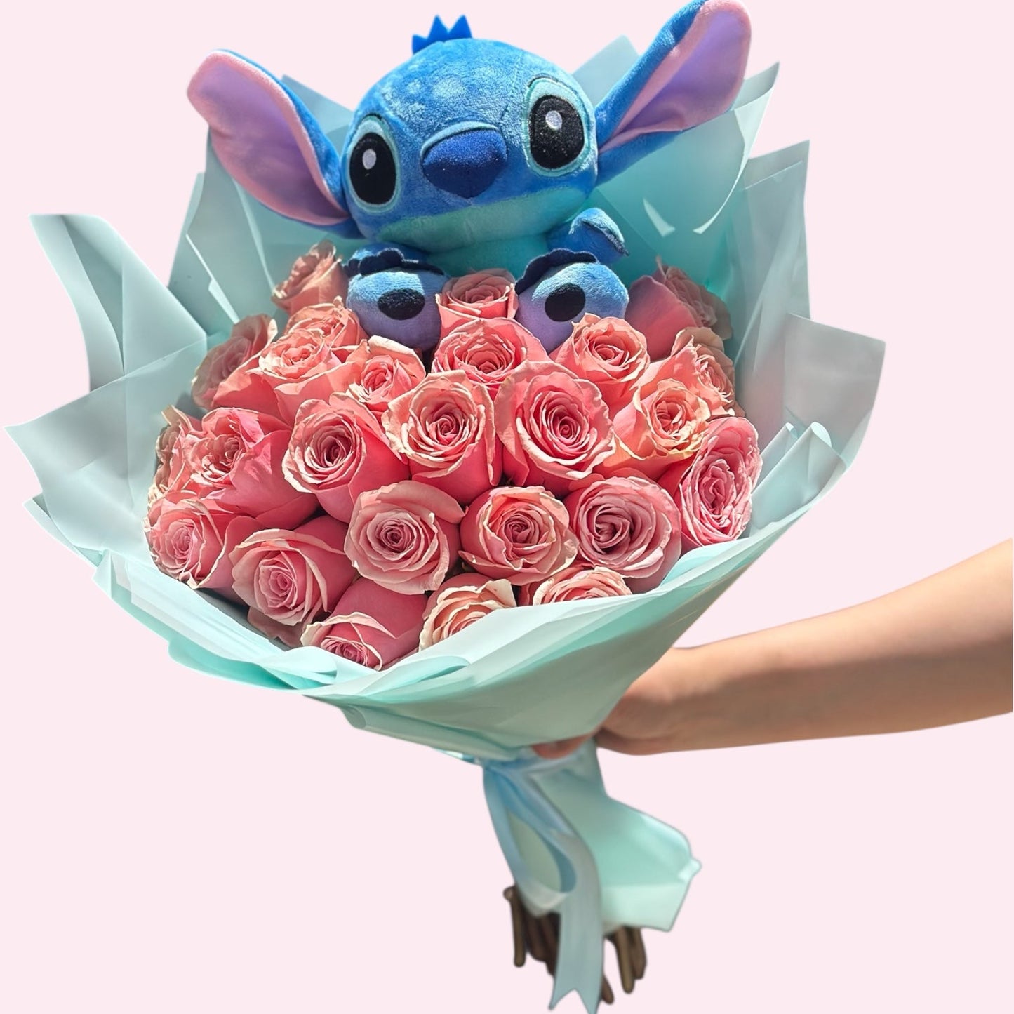 Stitch Rose Bouquet - Best Seller - Magic World Flowers