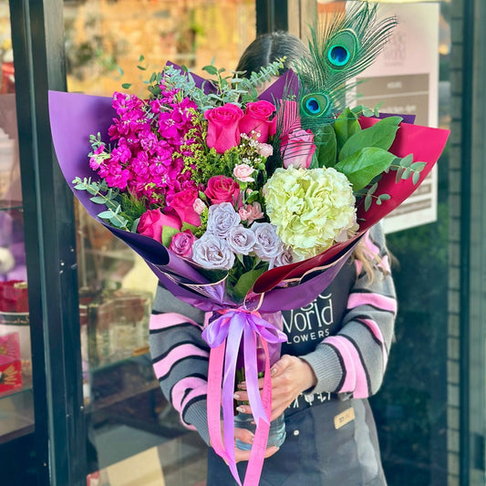 Tall Mix Modern Bouquet - Special - Magic World Flowers