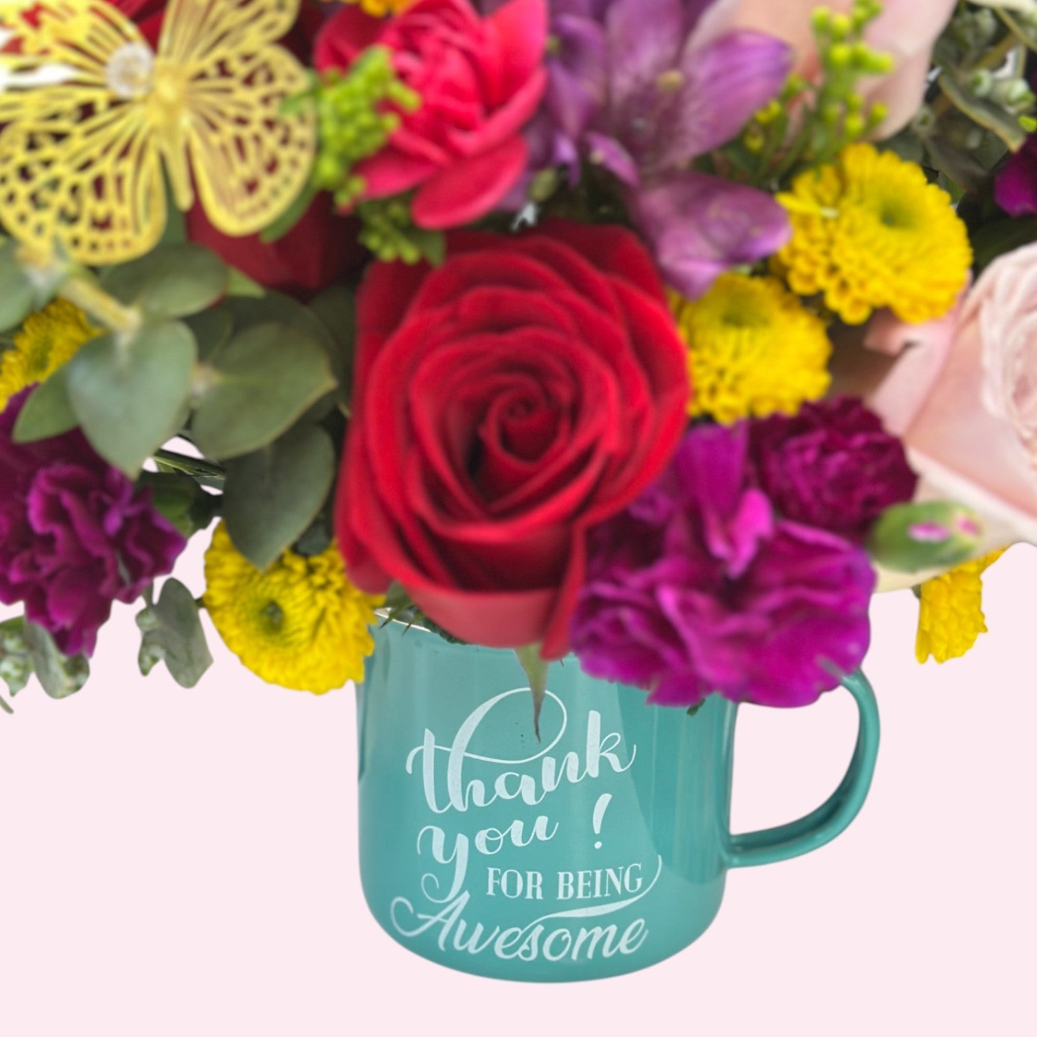 Thank You Teacher Mug – Vases - Magic World Flowers