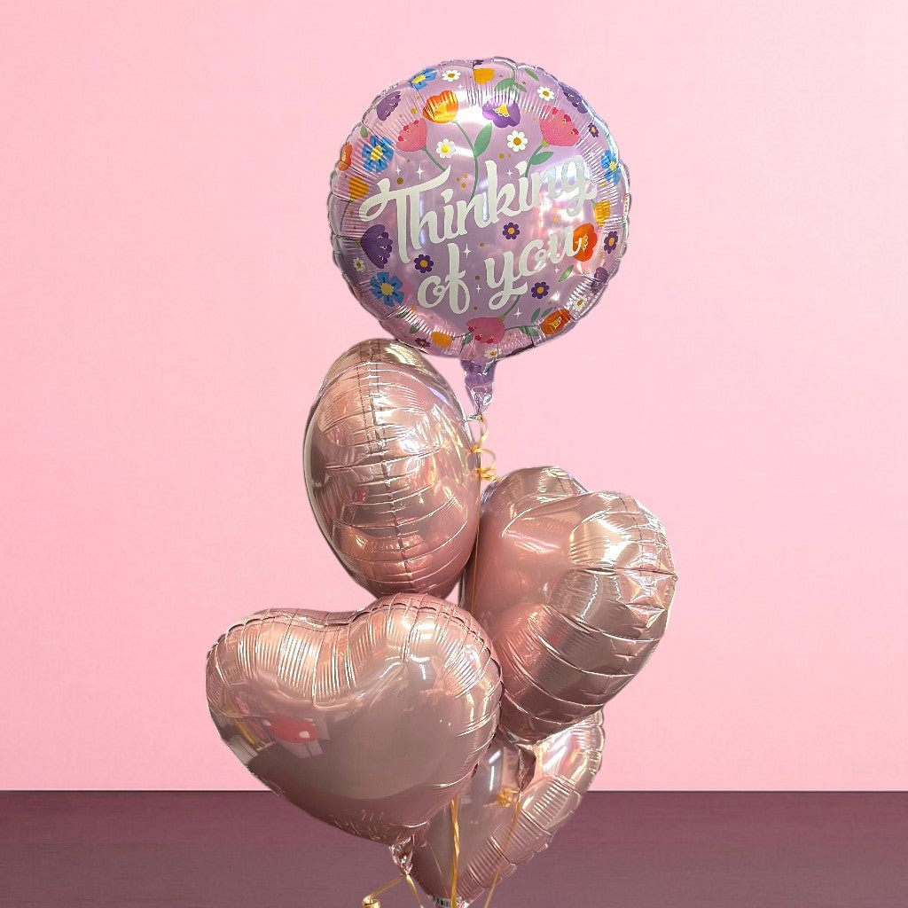 Thinking of You – Balloon Bouquet - Magic World Flowers