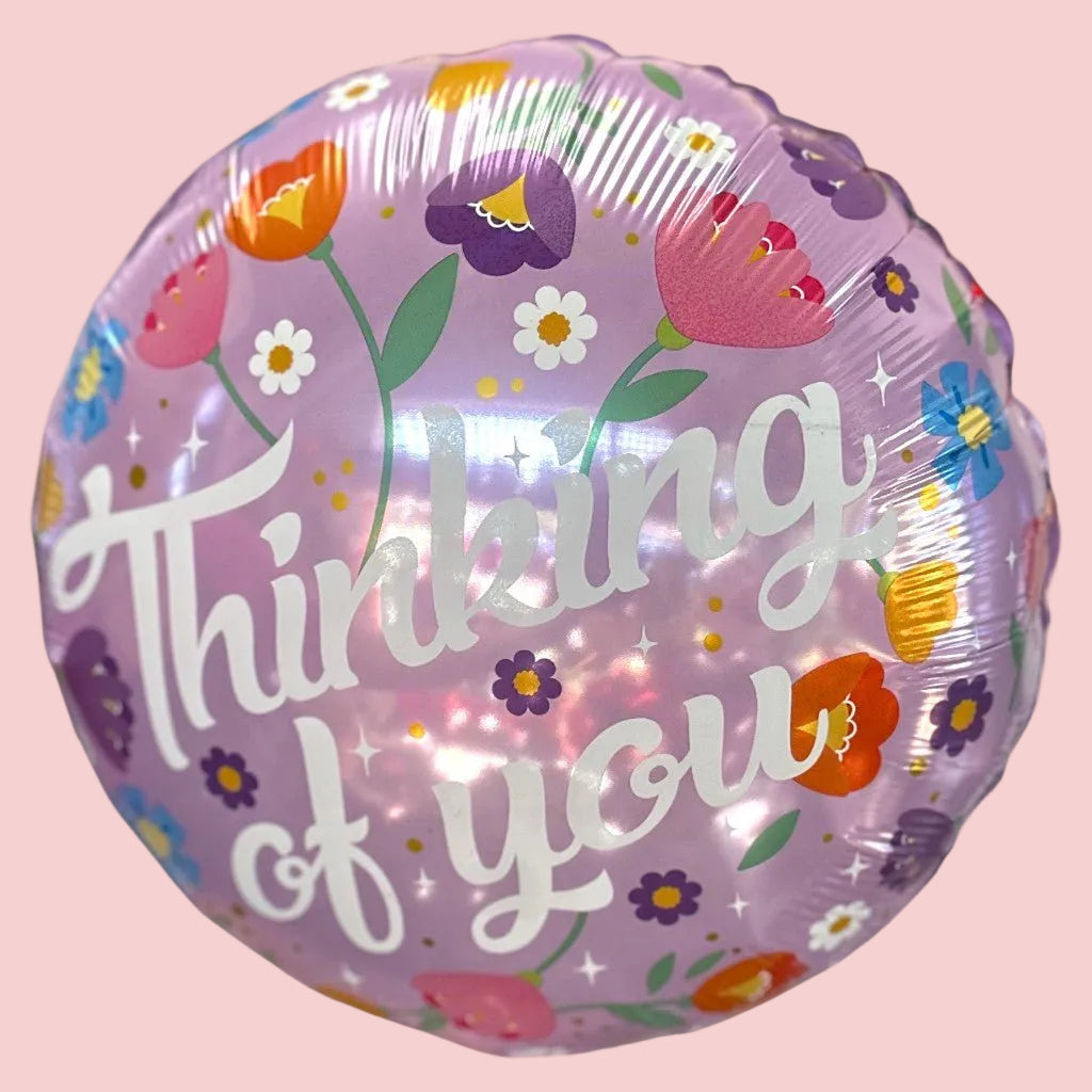 Thinking Of You – Helium Balloon - Magic World Flowers