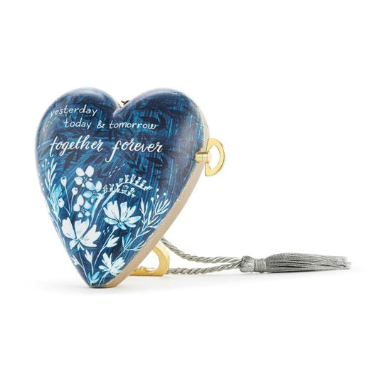 Together Forever Musical Art Heart - 3.5in - Magic World Flowers
