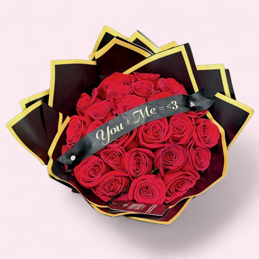 You + Me Bouquet - National Girlfriend Day - Magic World Flowers