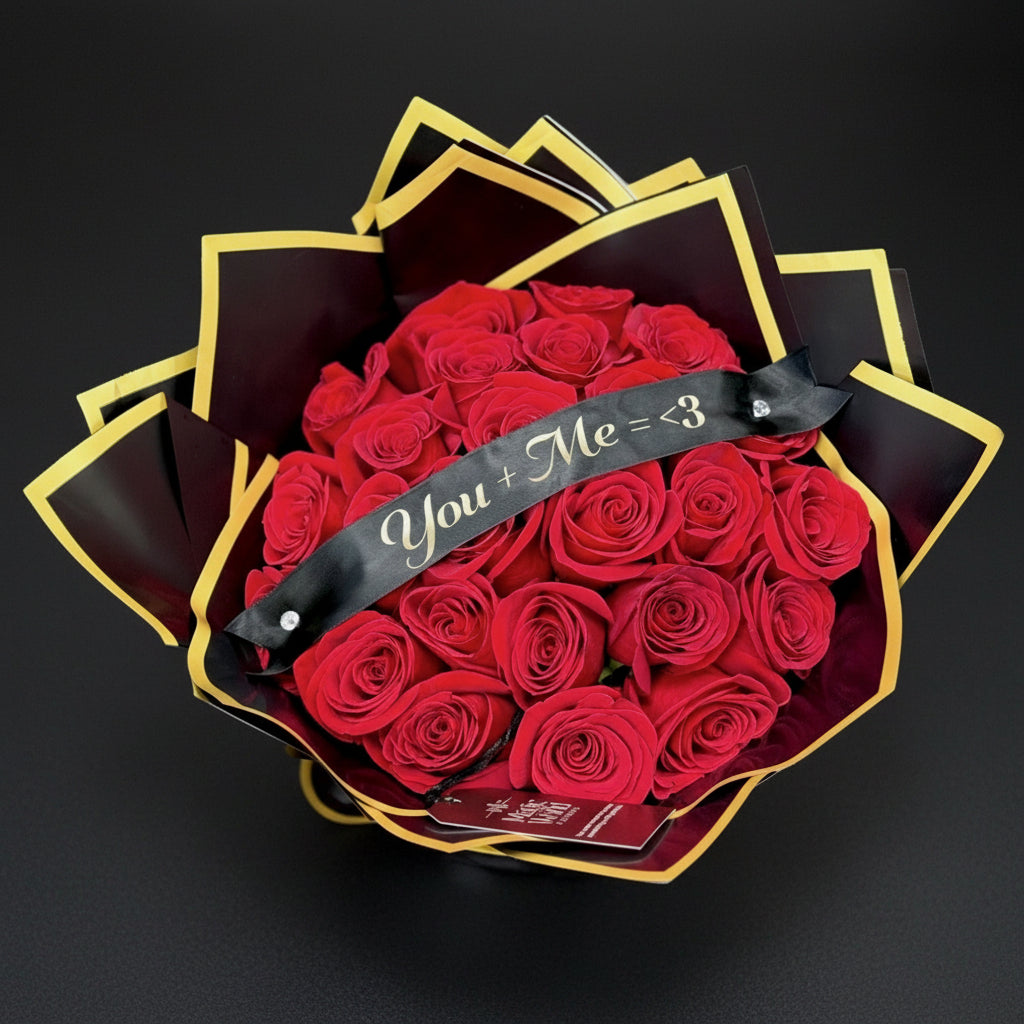 You + Me Bouquet - National Girlfriend Day - Magic World Flowers