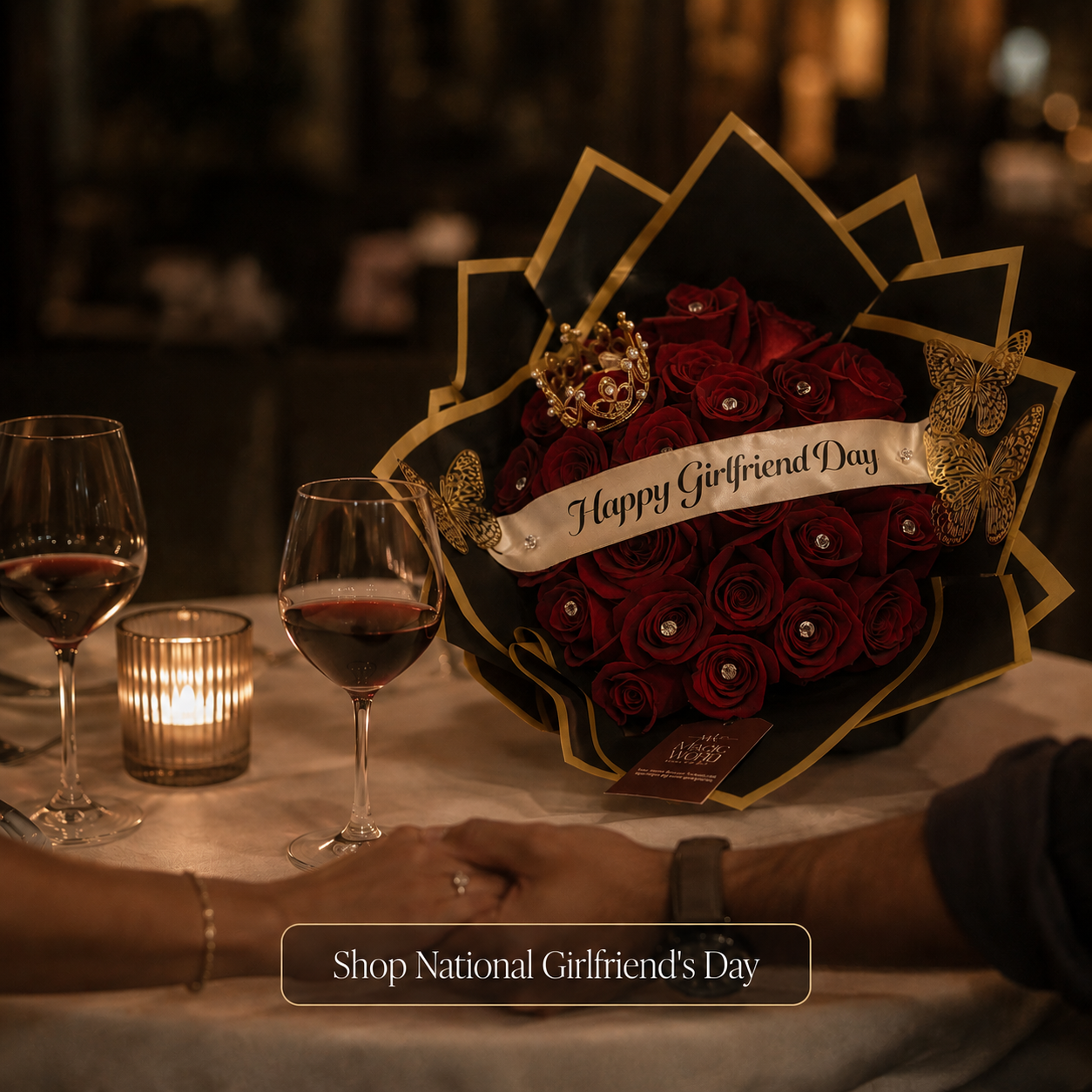 National Girlfriend Day Flowers - Magic World Flowers