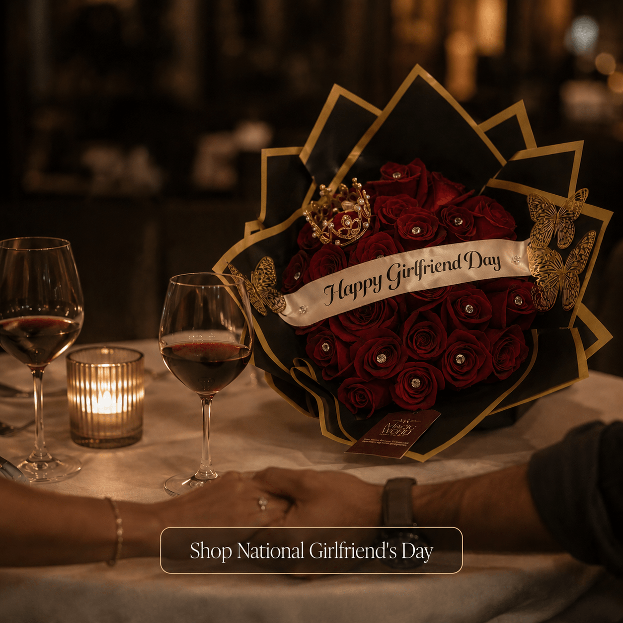 National Girlfriend Day Flowers - Magic World Flowers