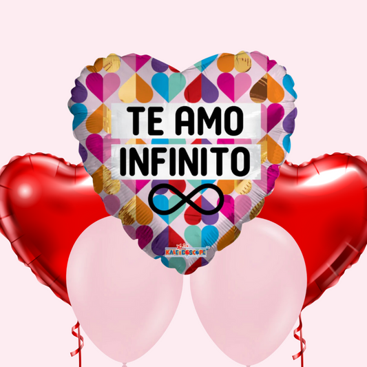 Te Amo Infinito Balloon Bouquet
