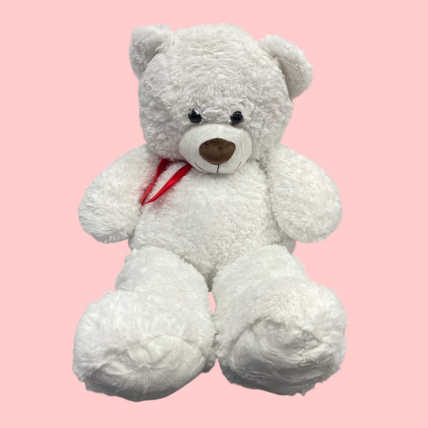 White Teddy Bear - Medium