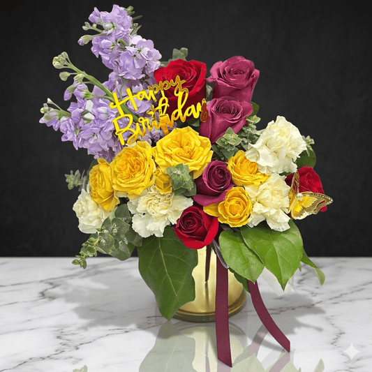 Birthday Wishes — Vases - Magic World Flowers