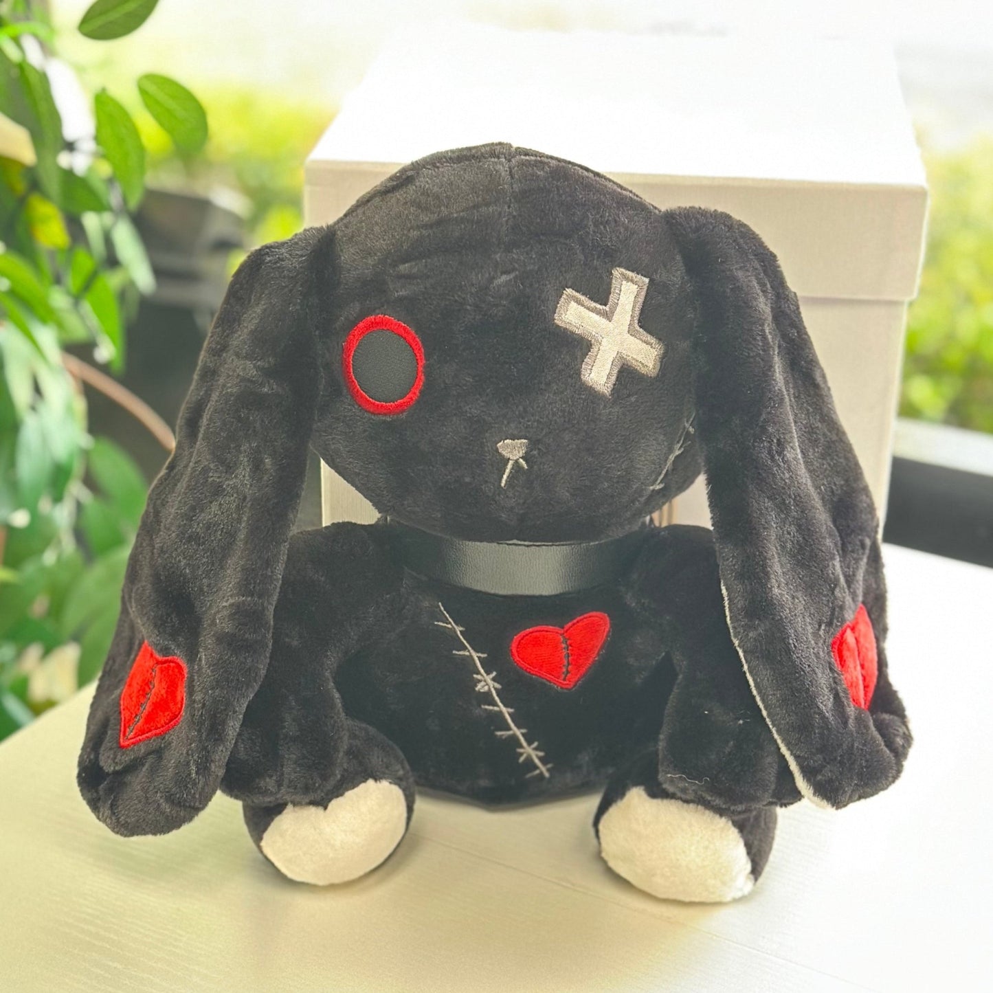 Black Bunny - Plush Toy - Halloween - Magic World Flowers
