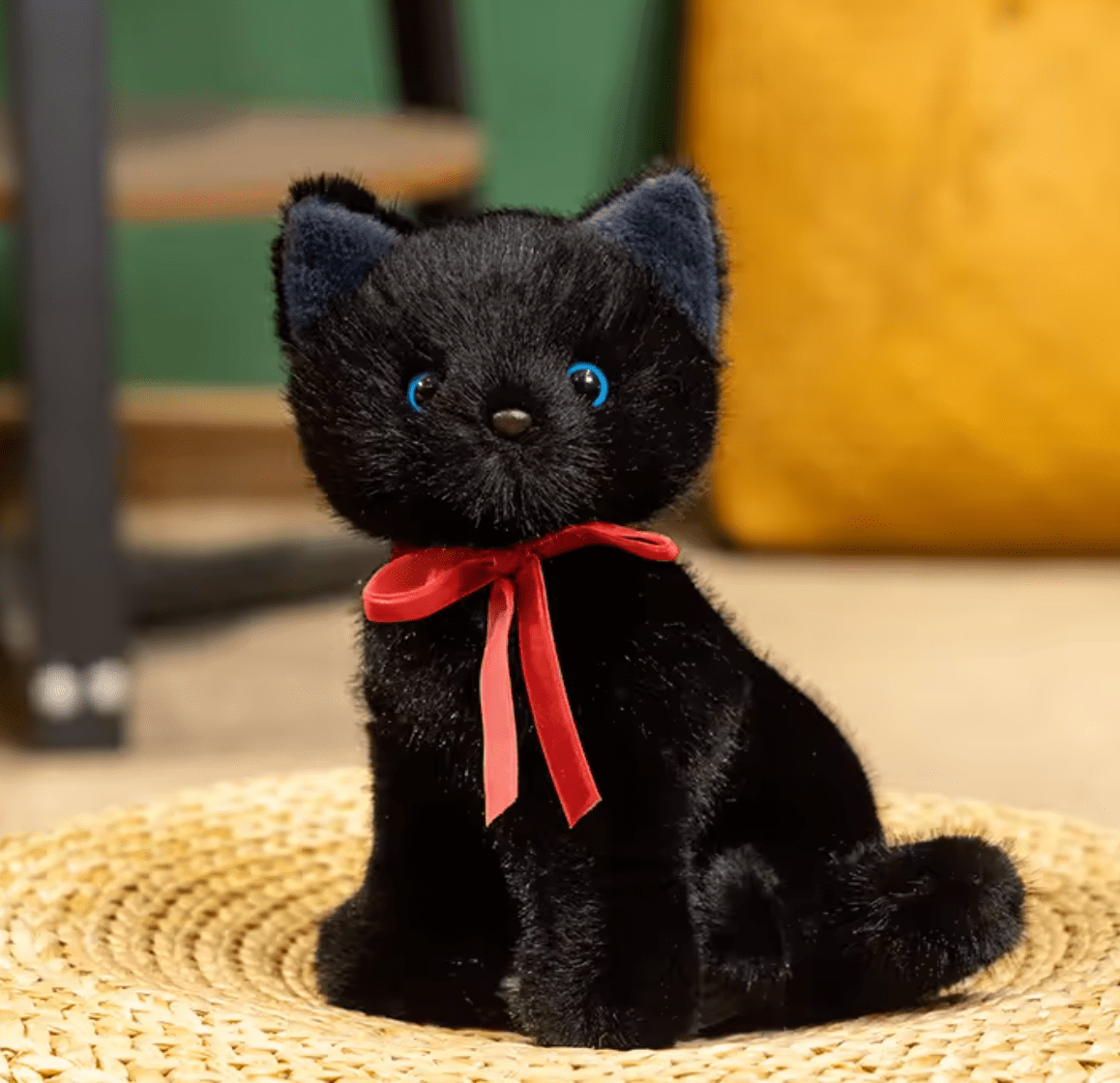 Black Cat - Plush Toy - Magic World Flowers