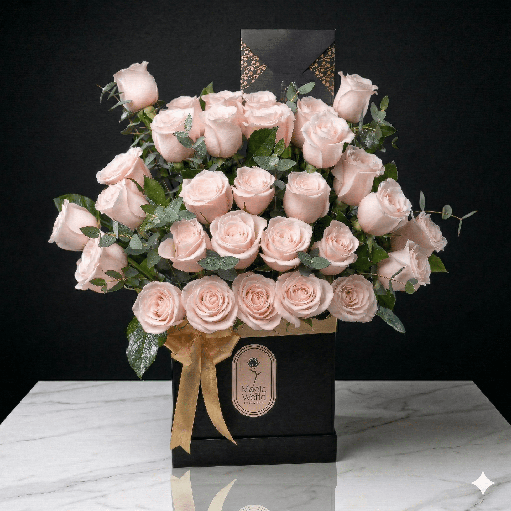 Box of Roses - Signature Boxes Collection - Magic World Flowers