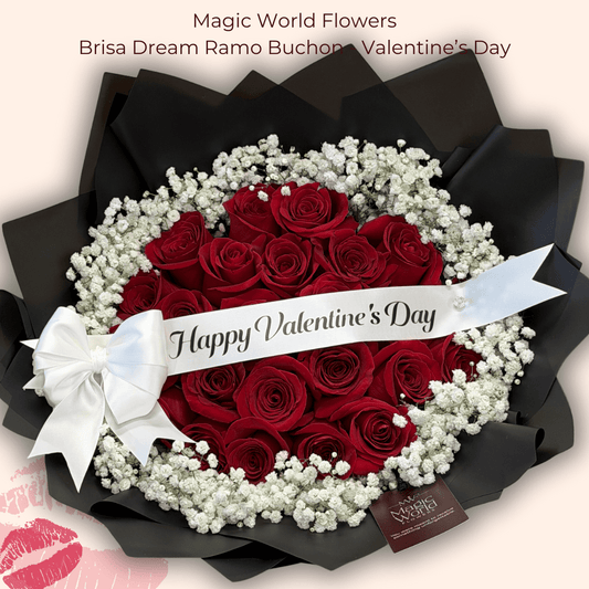 Brisa Dream Ramo Buchon - Valentine's Day - Magic World Flowers