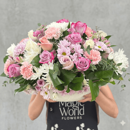 Ceramic Centerpiece - Vases - Magic World Flowers