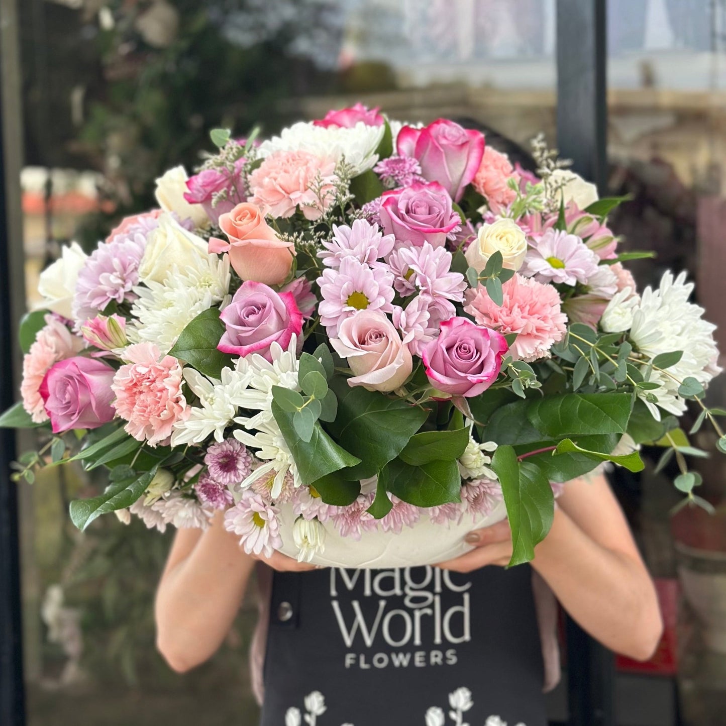 Ceramic Centerpiece - Vases - Magic World Flowers