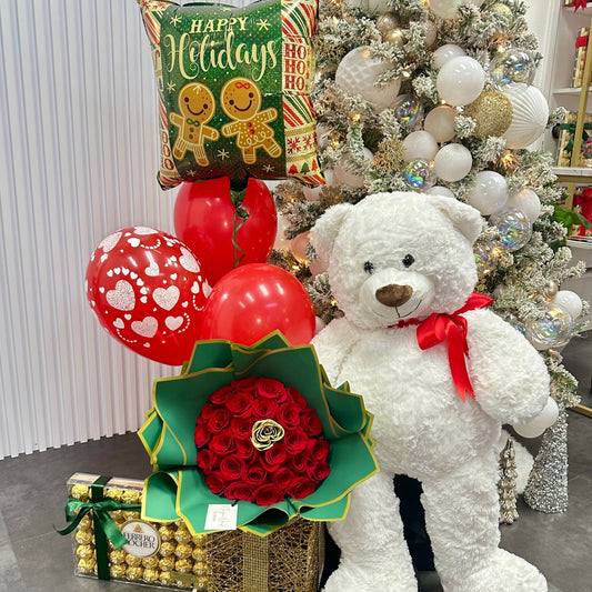 Christmas Joy Gift Package - Christmas - Magic World Flowers