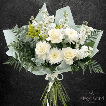 Clean Slate | Modern Blooms Bouquet - Magic World Flowers