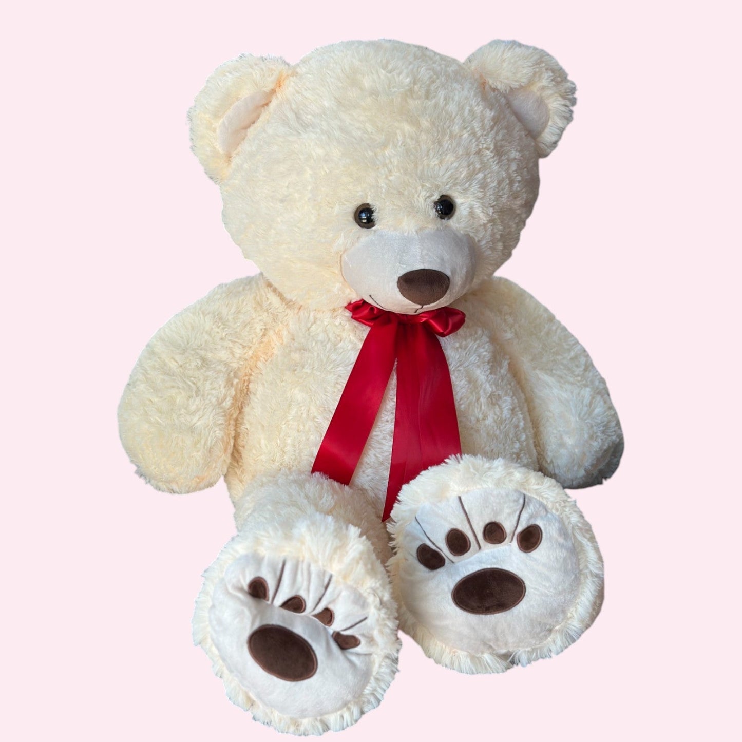 Cream Teddy Bear - Medium - Magic World Flowers