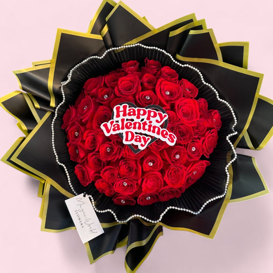 Cupid's Bouquet - Valentine's Day - Magic World Flowers