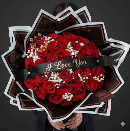 Customizable banner: Signature Ramo Buchon - Magic World Flowers