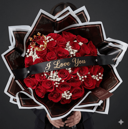 Customizable banner: Signature Ramo Buchon - Magic World Flowers