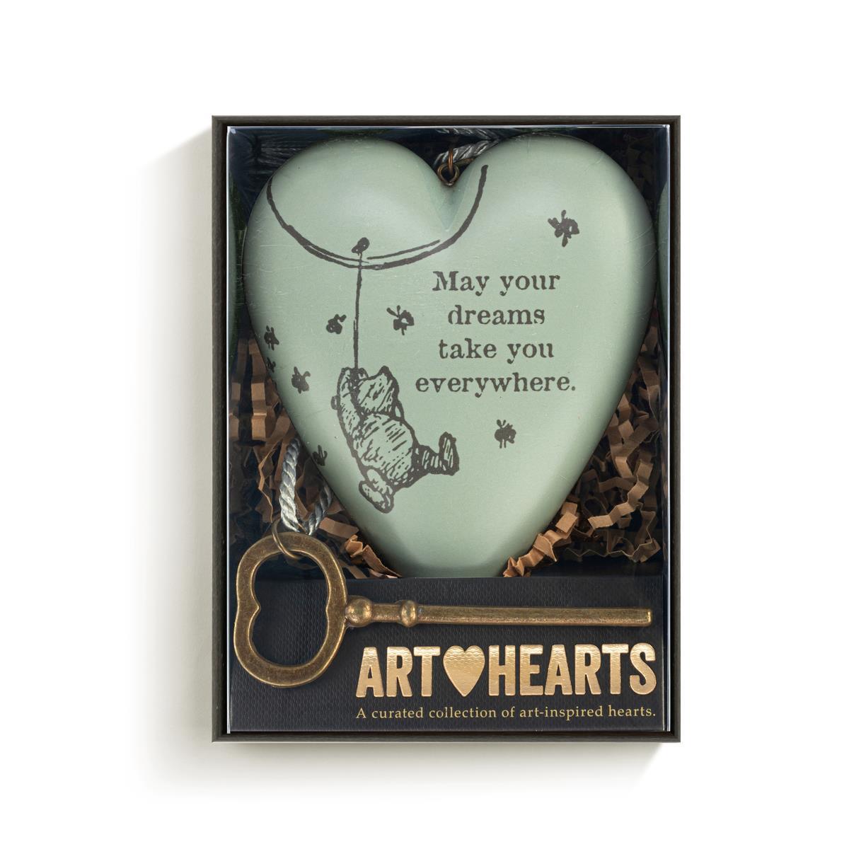 Dreams Art Heart - 3.5in - Magic World Flowers