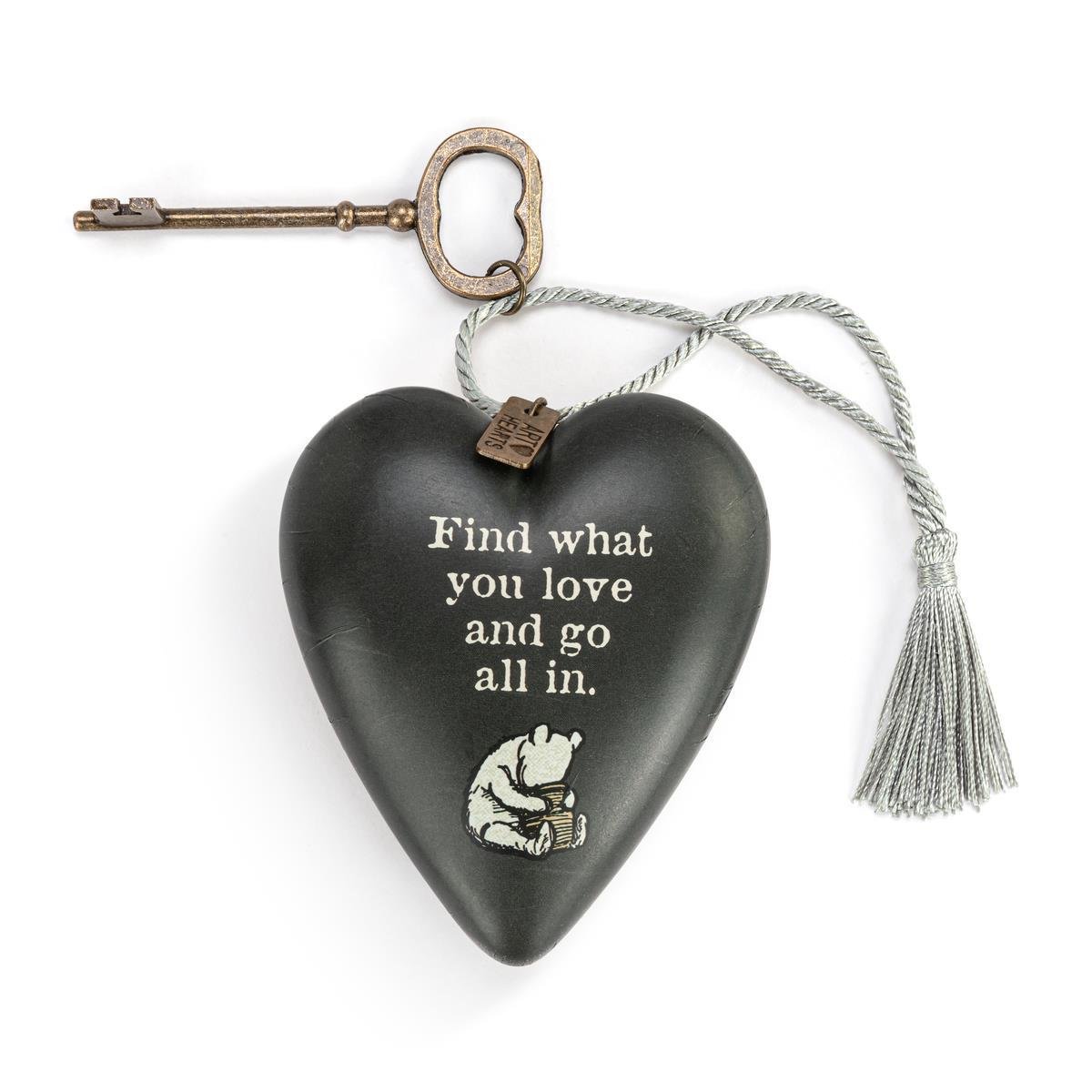 Go All In Art Heart - 3.5in - Magic World Flowers