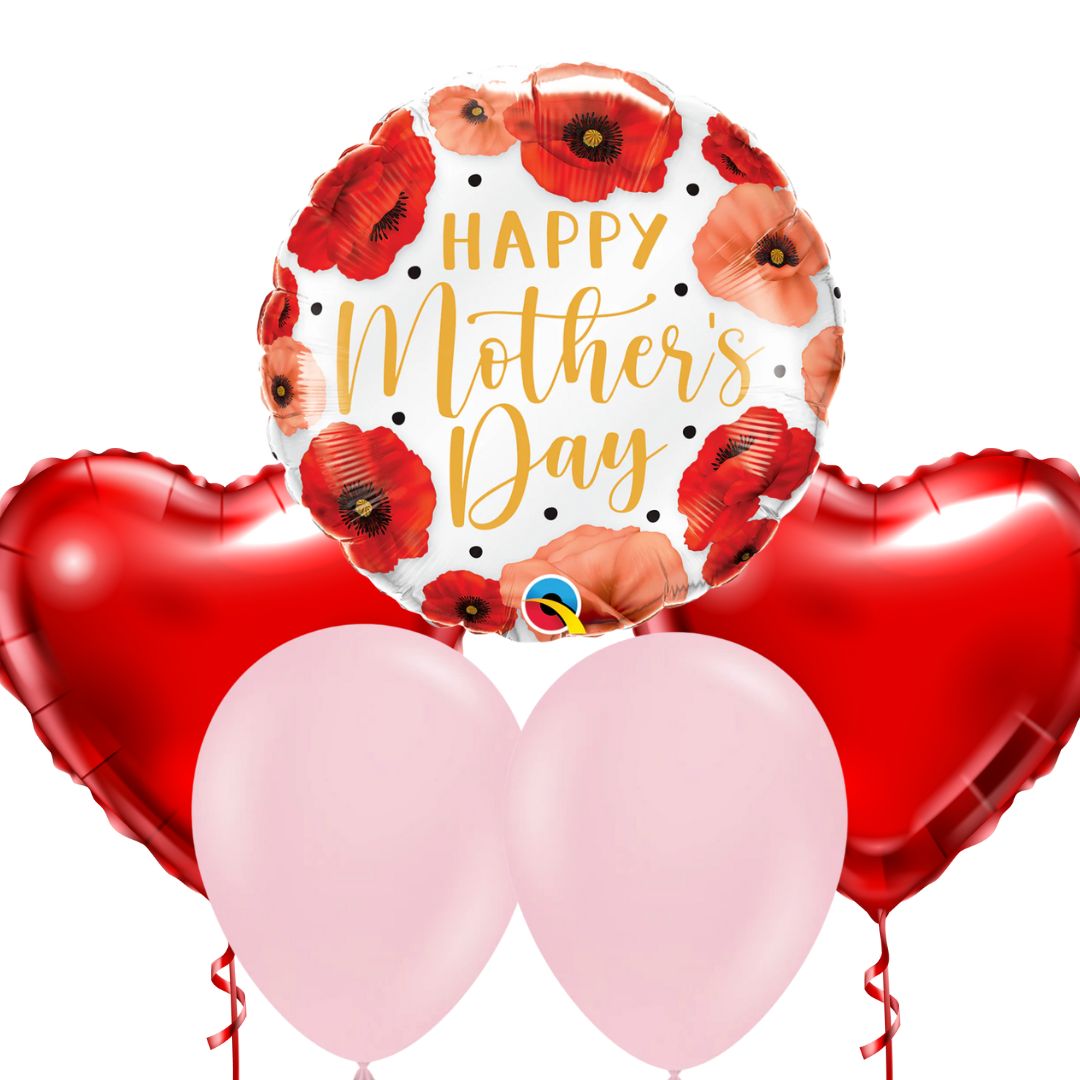 Happy Mother's Day Balloon Bouquet - Magic World Flowers