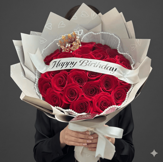 Heartbeats 25 Roses Ramo - Best Seller - Magic World Flowers