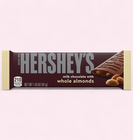 Hershey’s Milk Chocolate with Almonds (1.45 oz) - Chocolates - Magic World Flowers