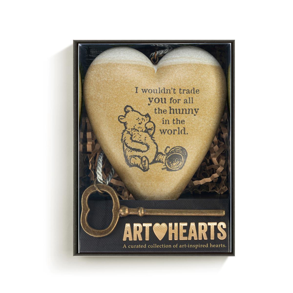 Hunny Art Heart - 3.5in - Magic World Flowers
