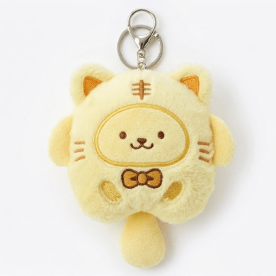 Key Chain Yellow - Vending Machine Add On - Magic World Flowers