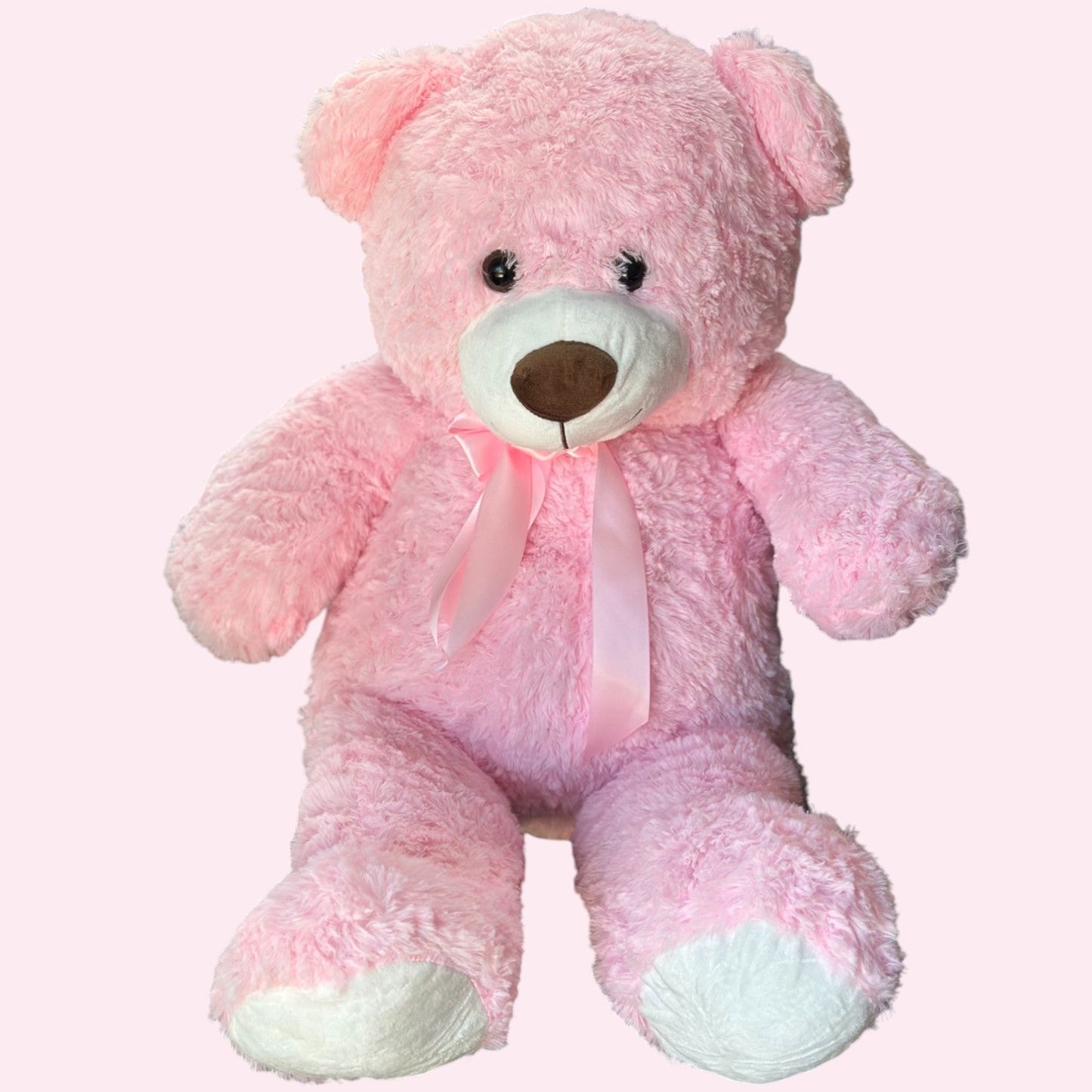 Light Pink Teddy Bear - Medium - Magic World Flowers