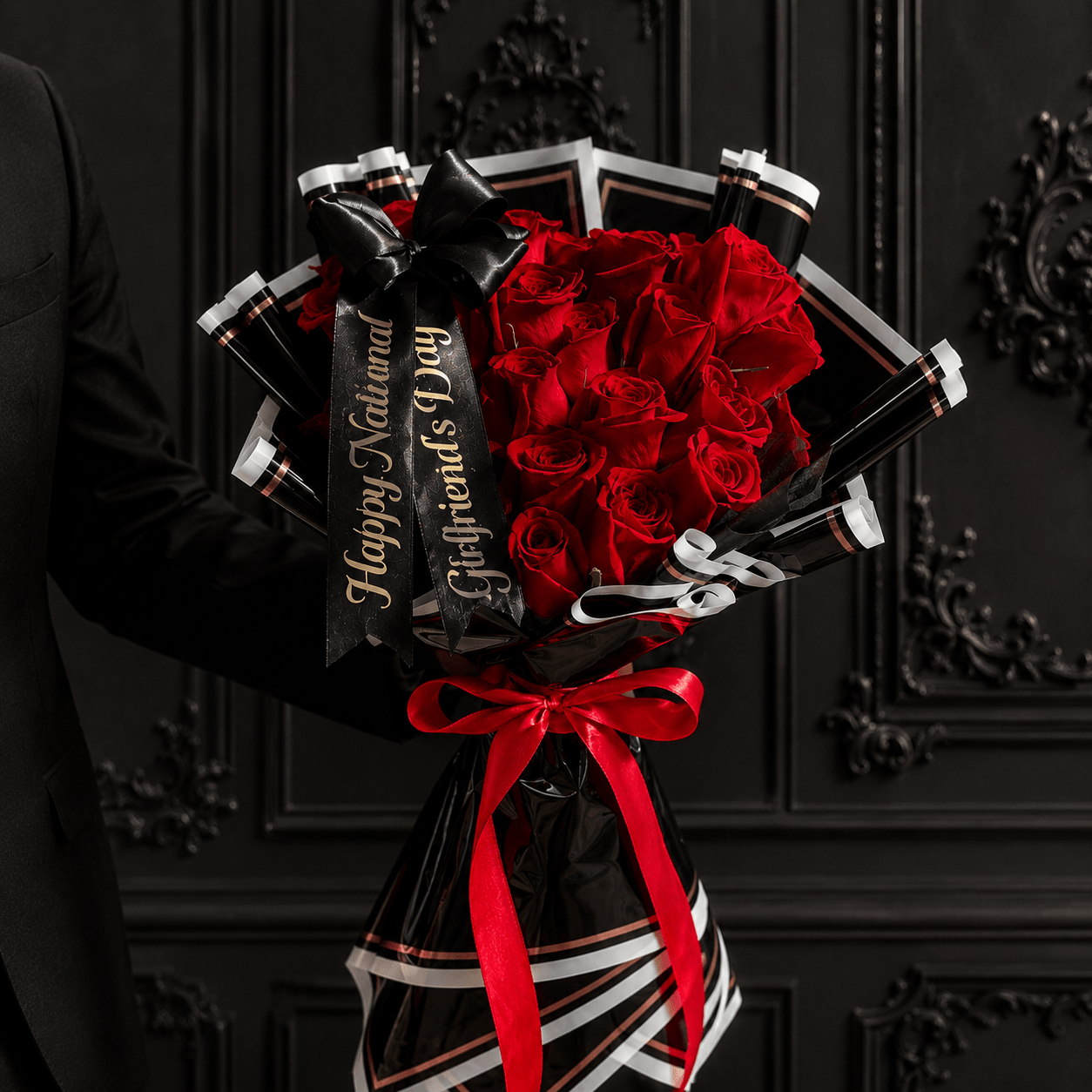 Loved Girl - Hand Bouquet of Fresh Flowers - Magic World Flowers