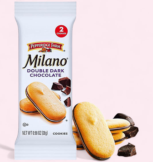 Milano Double Dark Chocolate Cookies (2 - Pack) - Chocolates - Magic World Flowers